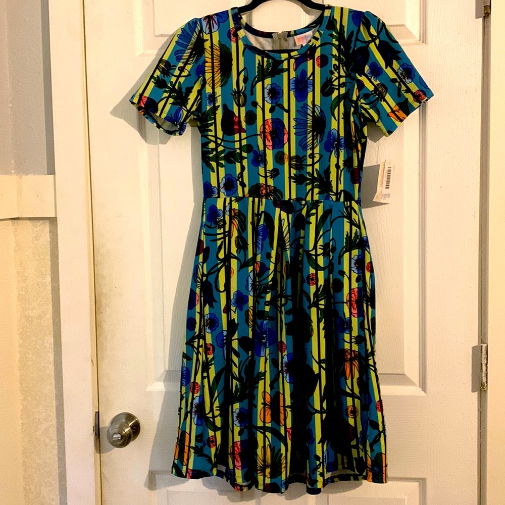 NWT Small Lularoe Amelia Dress